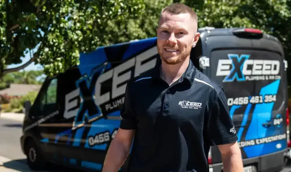 Local Blair Athol plumber with the service van — 24/7 Gas Fitting in Blair Athol